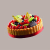 10 Vassoio Oro Marrone Charlotte Tiramisù Babà Profitterol 24 cm [110a23cc]