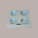100 Porta Bicchieri Carta 4 Fori per Caffè Cappuccino AMERICANO [bd8dfd1d]