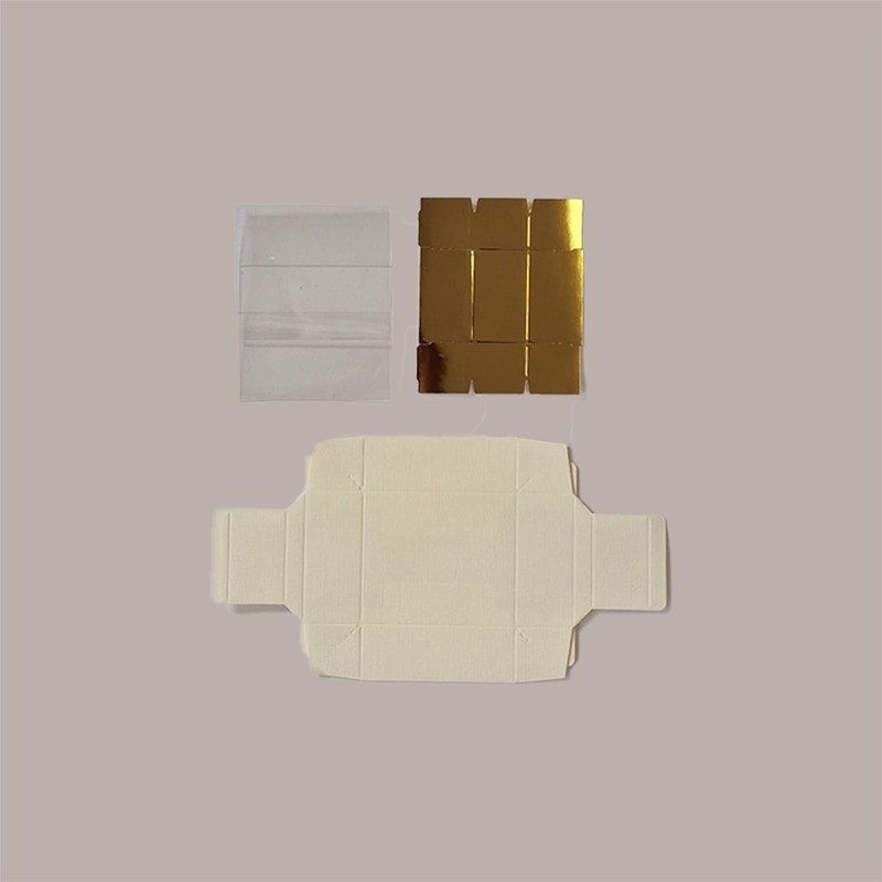 20 Scatola Porta Cioccolatini Quadretto Seta Bianco 60x50H30mm [9b61649e]