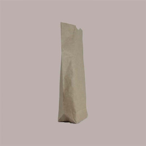 100 Pz Sacchetti Carta Avana Antiunto Fondo Esagonale 14x24cm [cf3c98b8]
