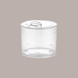 10 Barattolo con Coperchio Monoporzione Finger Food TIN 220cc [fe9b3181]