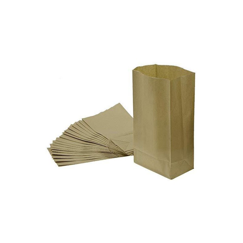 30 Pz Sacco Carta Avana Gigante Bio Immondizia Farina 40+16x80 [b1cd0044]