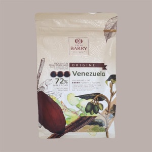 1 Kg Cioccolato Fondente Copertura Origine Venezuela 72% BARRY [546d3fe3]