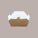 50 Pz Box  Alimenti Grande Asporto Foodbox Avana 200x140H65 [c64a1170]