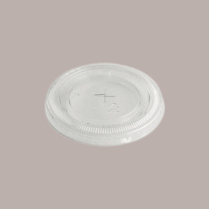 50 Pz Bicchiere PLA BIO 350cc con Coperchio Piatto Taglio Croce [1a1f67b3]
