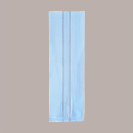 100 Pz Busta Sottovuoto Trasparente con Soffietto 120+90x350 [80eac00b]