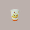 100 Pz Bicchiere Bibita Yogurt Carta Fantasia Emoticon Emoji 200cc [e17fd90b]