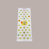 100 Pz Bicchiere Bibita Yogurt Carta Fantasia Emoticon Emoji 200cc [95aea277]