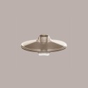 120 Bicchiere Flute Calice Base Trasparente PS 120cc Usa e Getta [9527571e]