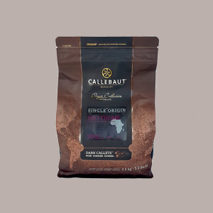 2,5 Kg Cioccolato di Copertura Sao Thome Fondente 70% Callebaut [0b06ec94]