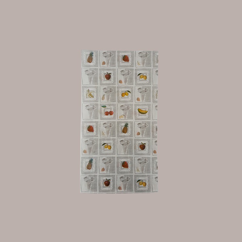 200 Pz Fogli di Carta Ripiegata in Box Fantasia Gelato Silver 40x60 [1f2d9a28]