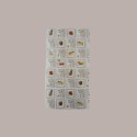 200 Pz Fogli di Carta Ripiegata in Box Fantasia Gelato Silver 40x60 [1f2d9a28]