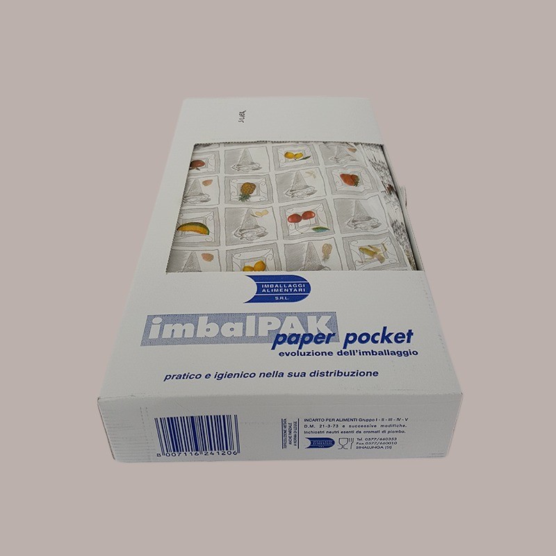 200 Pz Fogli di Carta Ripiegata in Box Fantasia Gelato Silver 40x60 [eeb9484e]