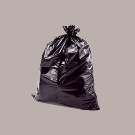 20 Kg Sacco Immondizia Nero Rifiuti 50+30x120 cm Spessore 0,8 [17534078]
