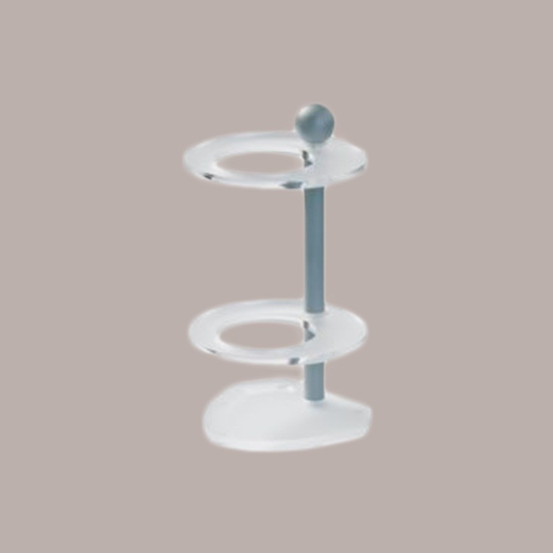 Porta Cannucce base satinato con colonna centrale [8f784732]