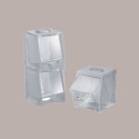 3 Pz Contenitori Impilabili Porta Granelle Plexiglass 115x133H435mm [32c5080a]
