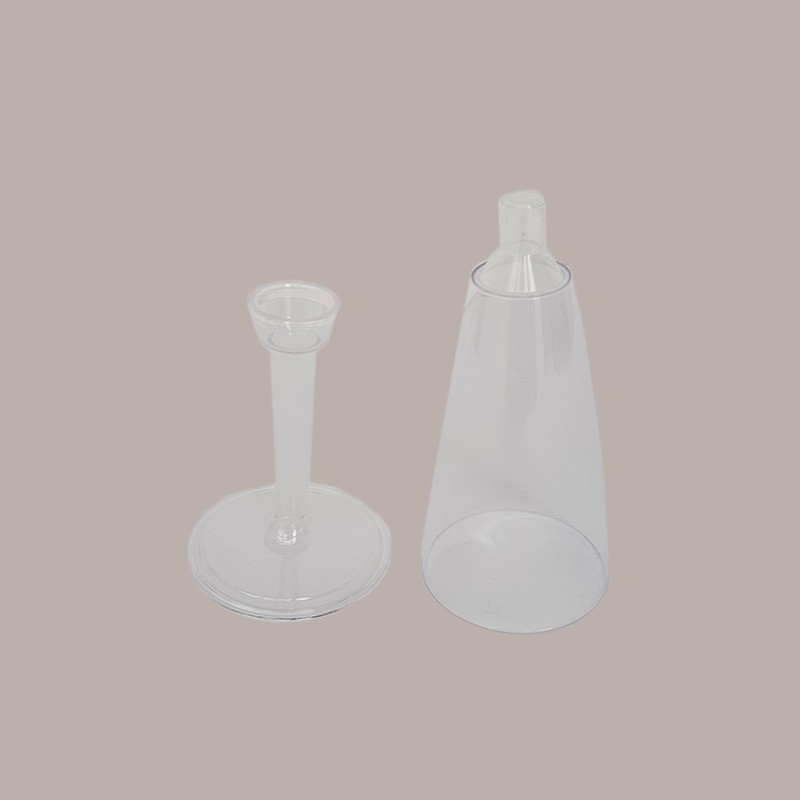 20 Pz Calice Champagne cc100 Trasparente completo di base [e7221632]