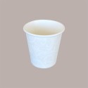 100 Bicchiere Termico Caffè 3oz Carta Bianca Damasco 80cc B05 [e824902e]