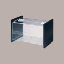 Porta Palette Gelato Plexiglas con laterali Colore Nero Spoon Cases [8c312a2f]