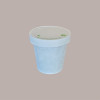50 Bicchiere Caffè Termico 4oz Carta Bianco Damasco 120cc B10 [270bd7d9]