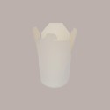 50 Pz Take Away Food Cup Box Carta Politenta Bianca 1000cc [df306a79]
