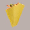 500 Cono Carta Gialla Piccolo Porta Alimenti Fritti 185H155mm [de343196]