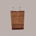 50 Pz Borsa Carta Base Larga Avana Eco Asporto JUTA 32+20x30 [099f50f1]