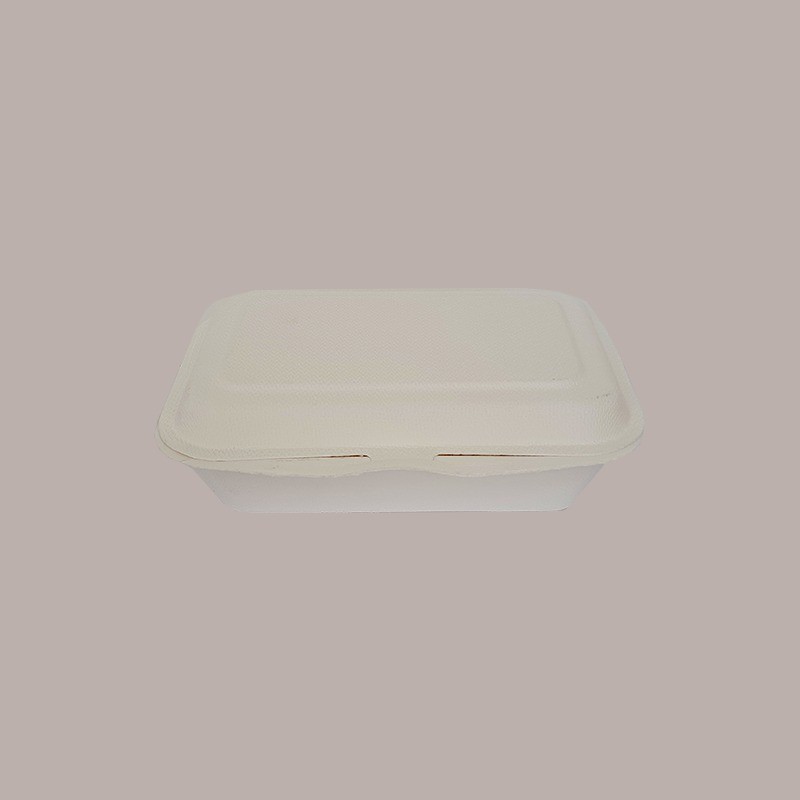 50 Pz Contenitore + Coperchio Fast Food 251X162H48/63 Bio Eco [b9d07434]