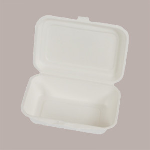 50 Pz Contenitore+Coperchio Porta Panino in Carta 145x141H75mm [0916a598]