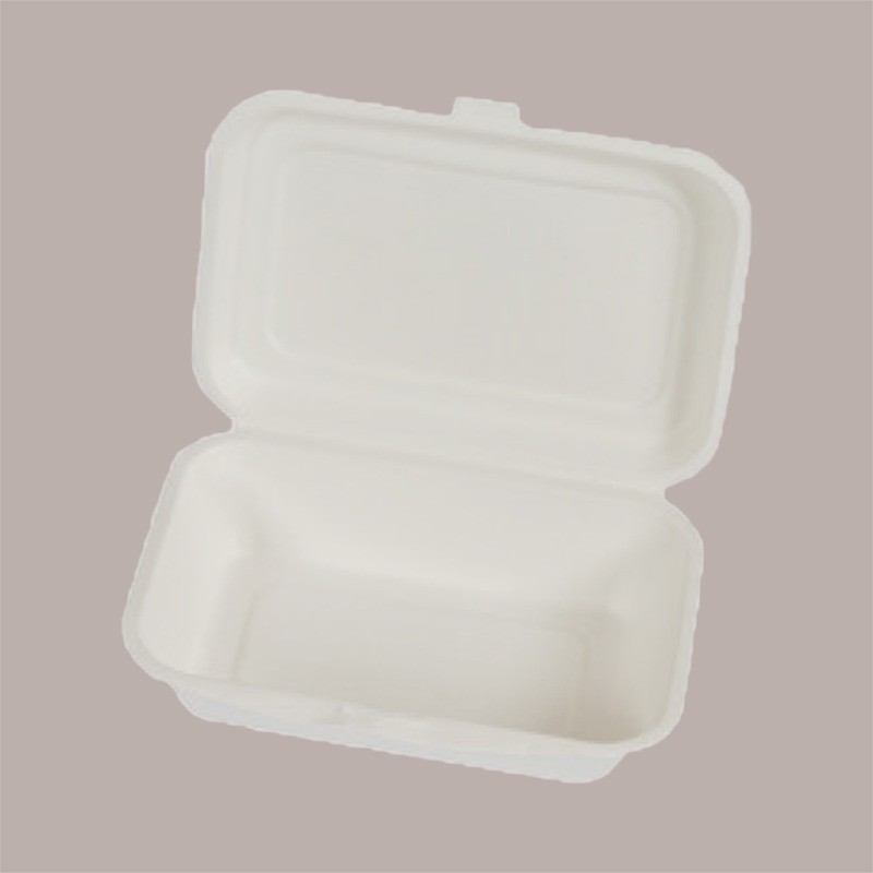 50 Pz Contenitore+Coperchio Porta Panino in Carta 145x141H75mm [0916a598]