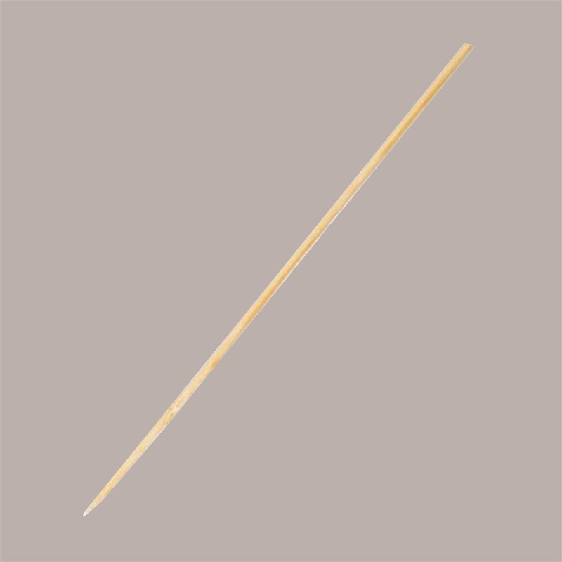 1000 Pz Spiedino Lungo 1 Punta Legno Bambù 250 mm Food [88fde1be]