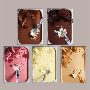 2,5 Kg Cioccolato Copertura Bianco Ice Stecco Gelato Callebaut [004d0731]