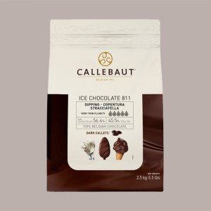 2,5 Kg Cioccolato Copertura Fondente Ice Stecco Gelato Callebaut
