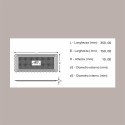 10 Pz Vassoio Rettangolare Medoro Oro Plastica Rigido 15x35 Alcas [78d5f8af]