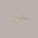 100 Pezzi Deco Spiedino cm15  Natural Bamboo Legno [c7ad245f]