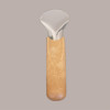Spatola Gelato Acciaio con Manico Ergonomico Effetto Legno cm27 [036038ba]