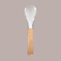 Spatola Gelato Acciaio con Manico Ergonomico Effetto Legno cm27 [06307fa4]