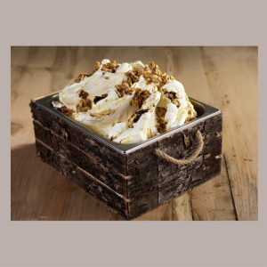 Spatola Gelato Acciaio con Manico Ergonomico Effetto Legno cm27 [680bfdad]