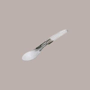 Spatola per Gelato Acciaio con Manico Ergonomico Bianco 26 cm [79141220]
