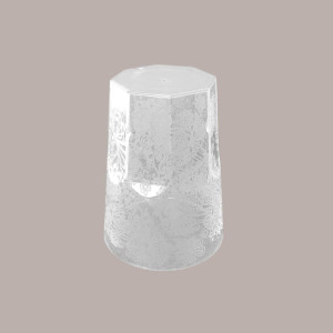 Bicchiere Cocktail Tumbler Decorato cc250 Riutilizzabile x 5 pz. [cdaf7118]