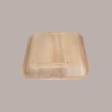 25 Pezzi Piatto Quadrato Grande Foglia Palma Bio 24x24 [5936eb2a]