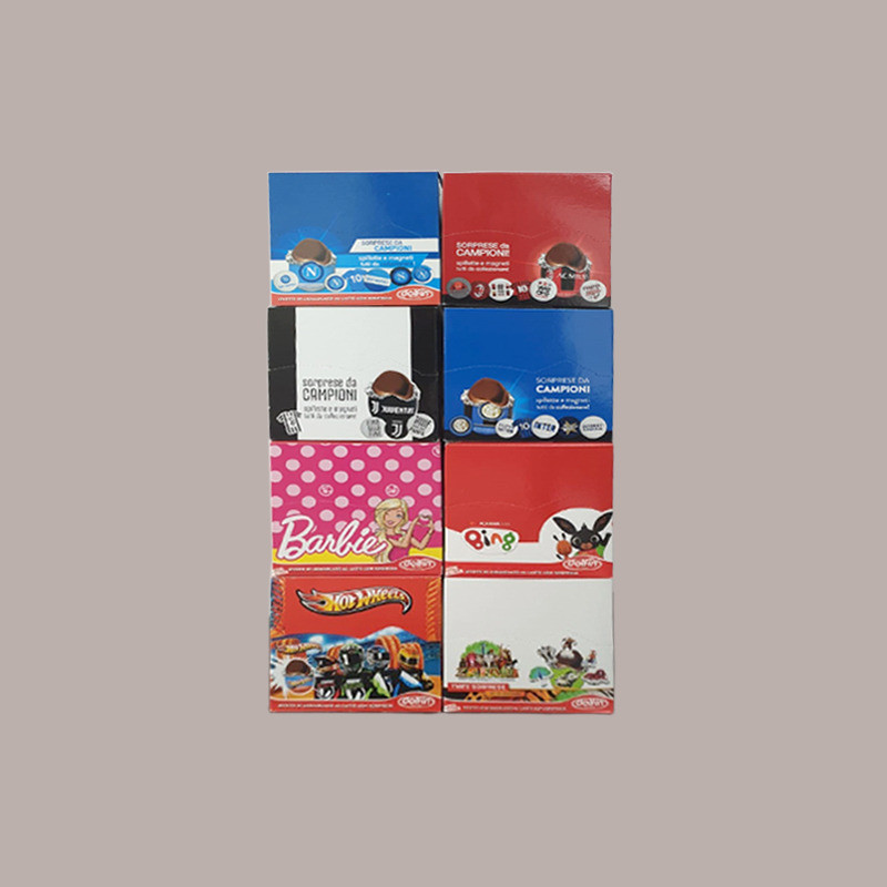 Juventus Ovetto Cioccolato al Latte 20g con Sorpresa Dolfin Espositore da 24 pezzi [c23abaff]