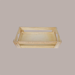 Cassetta in Legno Naturale Media Piccola Cesto Svasato 34x28H8 [016f9a80]