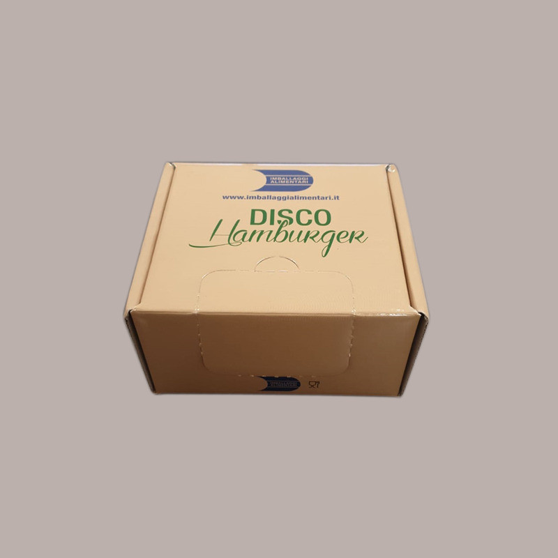 1000 Pz Disco Carta Forno Dispenser Bio Eco per Hamburger Dm13