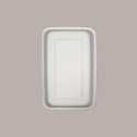 50 Pz Coperchio in Carta Polpa per Vaschetta Polpa 203x136mm [ab4e9884]