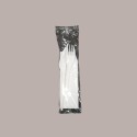 50 Pz Forchetta PLA + Tovagliolo Posate Bio Eco Imbustato Singolo [3f4f138d]