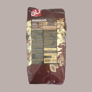 2,5 Kg 850 per Hg Gocce Cioccolato Fondente 46% Purocao Dolci [b5575914]