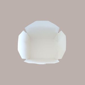40 Pz Box Food Carta Alimenti Piccolo Asporto Avana 110x90H65 [00021a6c]