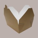 60 Pz Box Carta Alimenti Medio Asporto Foodbox Avana 152x120H65 [fd4dc722]