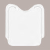 100 Pz Bavaglio BIG Monouso Colore Bianco in Tessuto Tnt 43x46 [b35181df]